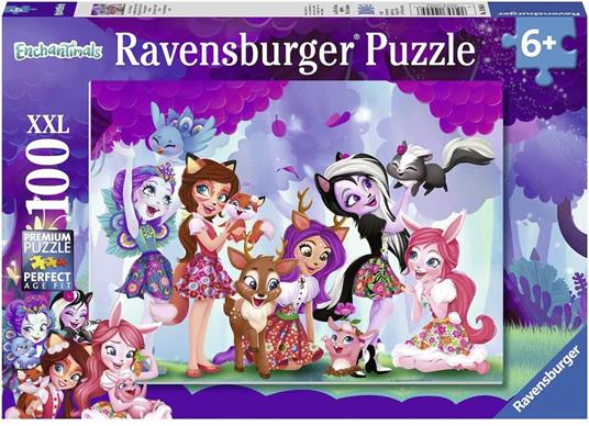 Puzzle Xxl 100 Pz. Enchantimals. Ravensburger (10945)