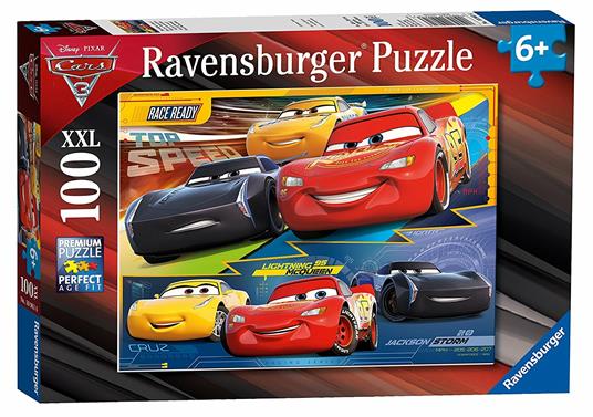 Cars 3. McQueen, Cruz e Storm Puzzle 100 Pezzi - 4