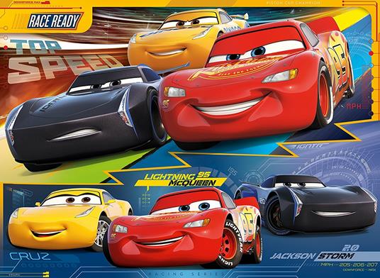 Cars 3. McQueen, Cruz e Storm Puzzle 100 Pezzi - 5