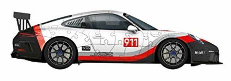 Ravensburger - 3D Puzzle Porsche 911 Gt3 Cup, Veicolo, 108 Pezzi, 10+ Anni - 5