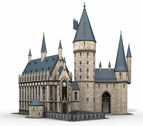 Ravensburger - 3D Puzzle Sala Grande Del Castello Di Hogwarts, 540 Pezzi, 10+ Anni - 2