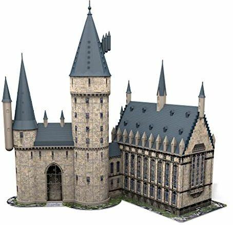Ravensburger - 3D Puzzle Sala Grande Del Castello Di Hogwarts, 540 Pezzi, 10+ Anni - 5
