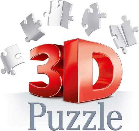 Ravensburger - 3D Puzzle Hogwarts Castle Bundle Harry Potter, 1200 Pezzi, 10+ Anni - 5
