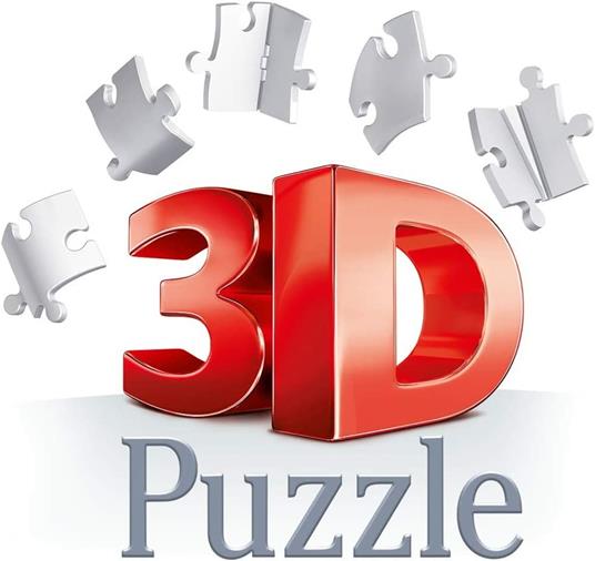 Ravensburger - 3D Puzzle Hogwarts Castle Bundle Harry Potter, 1200 Pezzi, 10+ Anni - 5