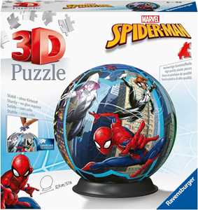 Giocattolo Ravensburger - 3D Puzzle Puzzle Ball Spiderman, 72 pezzi, 6+ anni Ravensburger