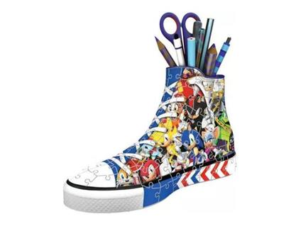 Sonic - The Hedgehog 3d Puzzle Sneaker (108 Pezzi) Ravensburger