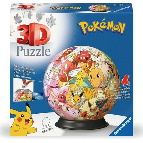 Pokémon 3D Puzzle Ball Kanto Region (73 pieces) - 2