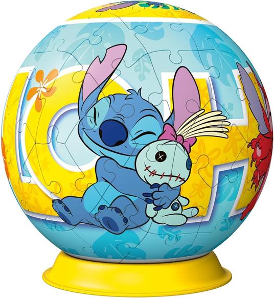 Ravensburger - Puzzle 3D, Ball Stitch, per Adulti e Bambini 6+ Anni, Idea Regalo, 73 Pezzi - 2
