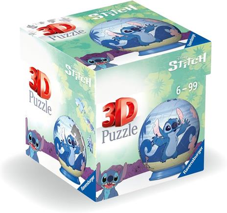 Ravensburger 3D 11597  Palla puzzle Disney grandi e piccoli fan di Stitch a partire dai 6 anni - 6