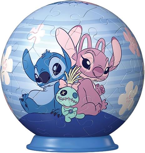Ravensburger -  Puzzle Disney Stitch & Angel, Puzzle 3D 54 pz - 2