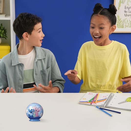 Ravensburger -  Puzzle Disney Stitch & Angel, Puzzle 3D 54 pz - 4