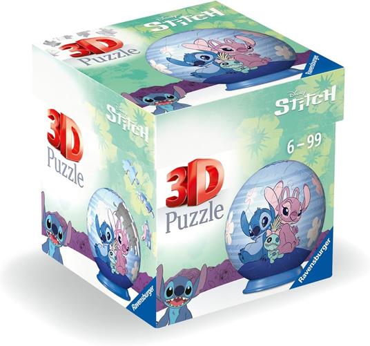 Ravensburger -  Puzzle Disney Stitch & Angel, Puzzle 3D 54 pz - 6
