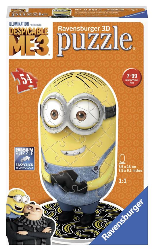 Minion in Jeans 3D Puzzleball Ravensburger (11669)