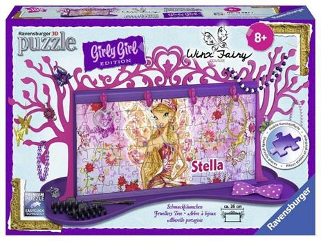Gilry Girl Winx Portagioielli. Puzzle 108 Pezzi 3D - 2
