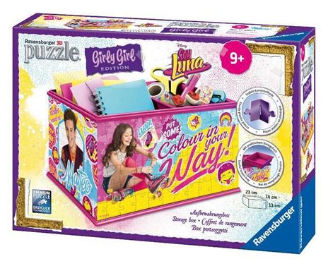 Girly Girl Soy Luna. Portaoggetti Puzzle 216 Pezzi 3D - 2