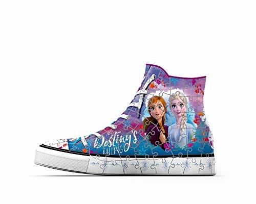 Ravensburger - 3D Puzzle Portapenne Sneaker Frozen 2, 108 Pezzi, 8+ Anni - 5