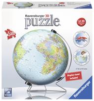 Ravensburger - 3D Puzzle Globo, 540 Pezzi, 10+ Anni