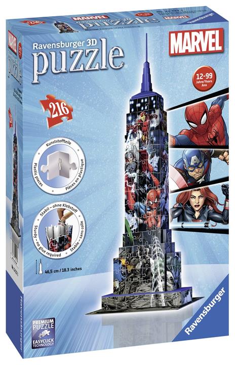 Empire State Building Avengers Puzzle 3D Building Ravensburger (12517) - 3