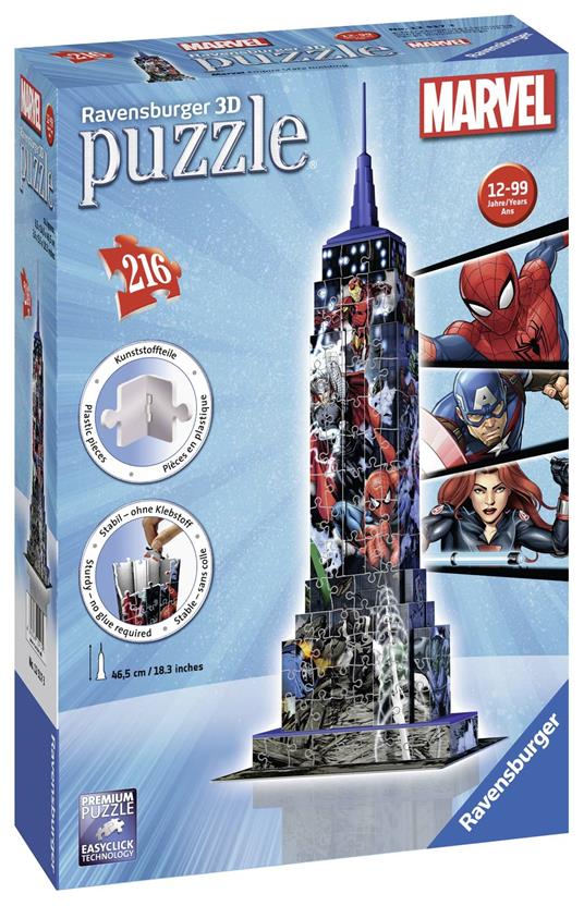 Empire State Building Avengers Puzzle 3D Building Ravensburger (12517) - 3