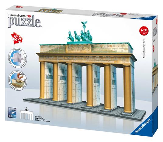 Porta di Brandeburgo Puzzle 3D Building Maxi Ravensburger (12551) - 3