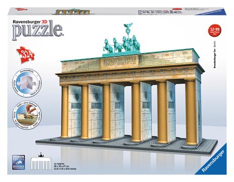 Porta di Brandeburgo Puzzle 3D Building Maxi Ravensburger (12551) - 4