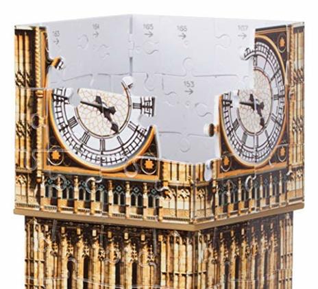 Ravensburger - 3D Puzzle Big Ben, Londra, 216 Pezzi, 8+ Anni - 7