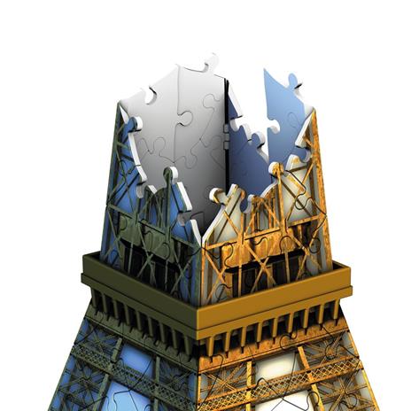 Ravensburger - 3D Puzzle Tour Eiffel, Parigi, 216 Pezzi, 8+ Anni - 5