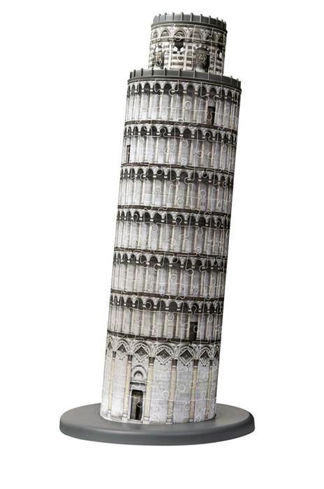 Ravensburger - 3D Puzzle Torre Di Pisa, Italia, 216 Pezzi, 8+ Anni - 4
