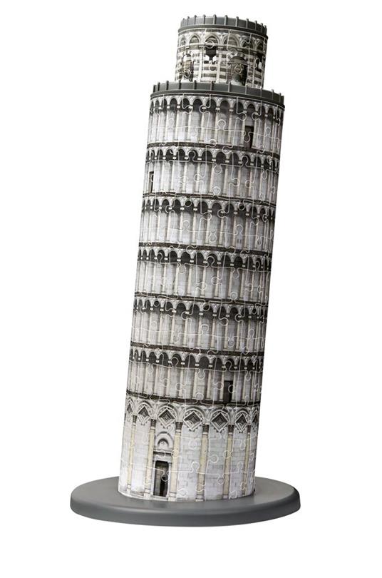 Ravensburger - 3D Puzzle Torre Di Pisa, Italia, 216 Pezzi, 8+ Anni - 4