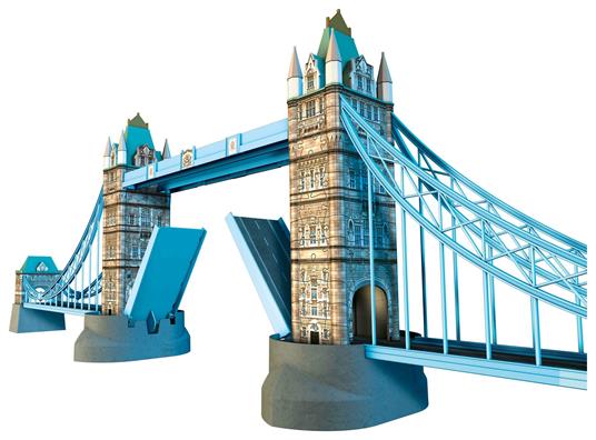 Ravensburger - 3D Puzzle Tower Bridge, 216 Pezzi, 8+ Anni - 3