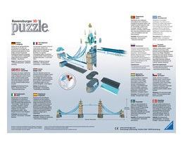 Ravensburger - 3D Puzzle Tower Bridge, 216 Pezzi, 8+ Anni - 4
