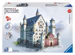 Castello di Neuschwanstein. Puzzle 3D 216 Pezzi
