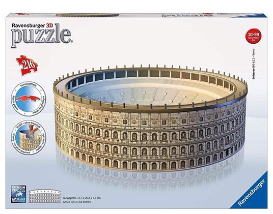 Colosseo. Puzzle 3D 216 Pezzi - 78