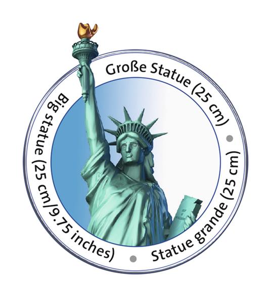 Statua della Libertà. Puzzle 108 Pezzi 3D - 6