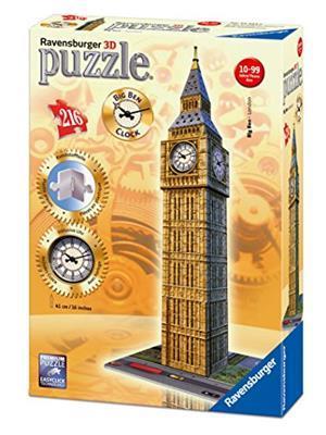 Big Ben Real Clock Puzzle 3D Building Ravensburger (12586)