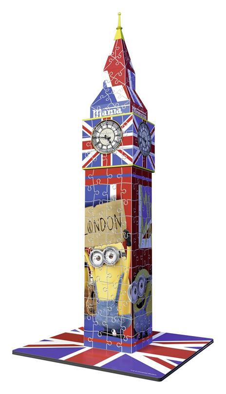 Big Ben Minions Puzzle 3D Building Ravensburger (12589) - 3