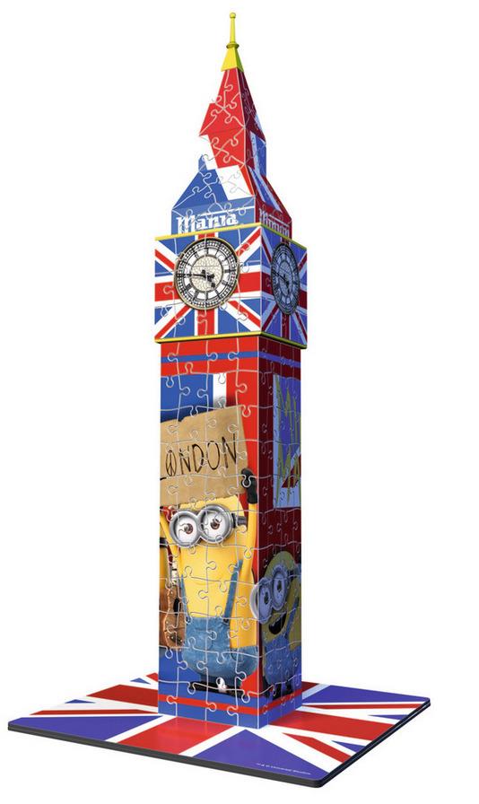 Big Ben Minions Puzzle 3D Building Ravensburger (12589) - 4