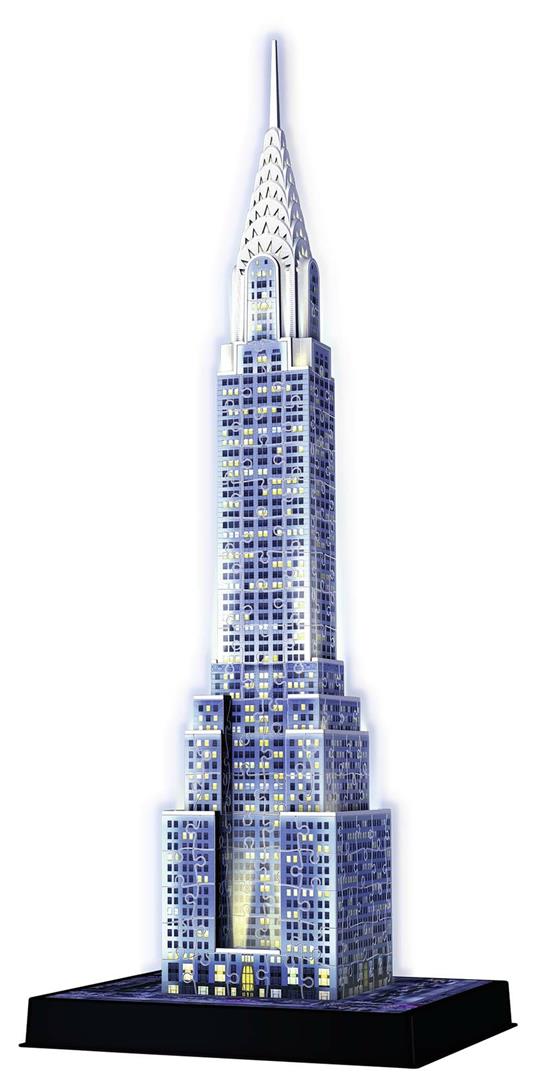 Chrysler Building Puzzle 3D Building Night Edition Ravensburger (12595) - 3