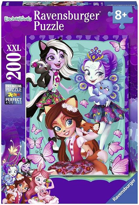 Puzzle Xxl 200 Pz. Enchantimals. Ravensburger (12602) - 4