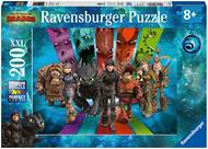 Puzzle 150 pz. XXL. Dragons 3