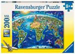Ravensburger - Puzzle Vista dall'alto, 200 Pezzi XXL, Età Raccomandata 8+ Anni