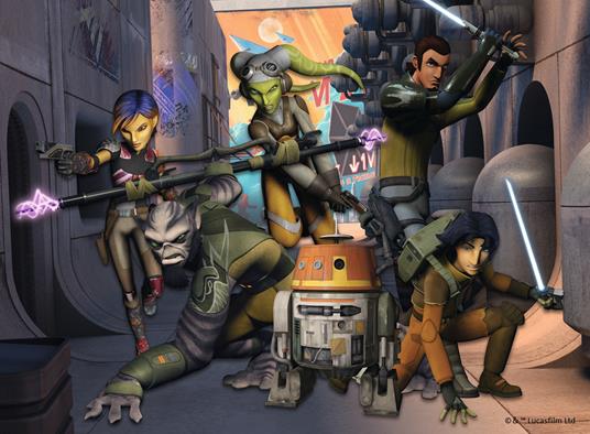 Star Wars Rebels Puzzle 200 pezzi Ravensburger (12809) - 4