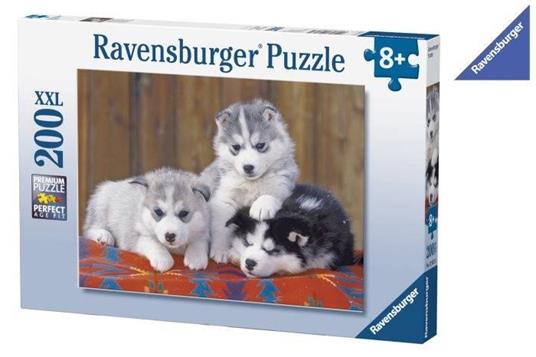 3 cuccioli di Husky Puzzle 200 pezzi Ravensburger (12823) - 2