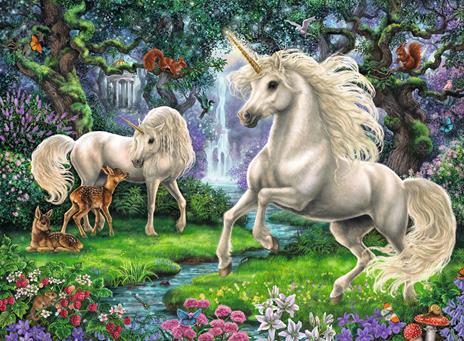 Puzzle Xxl 200 Pz. Unicorni A. Ravensburger (12838) - 2