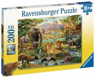 Ravensburger - Puzzle Animali della savana, 200 Pezzi XXL, Età Raccomandata 8+ Anni - 6