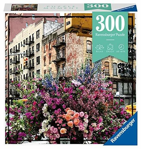 Ravensburger - Puzzle Flowers in New York, Collezione Puzzle Moments, 300 Pezzi, Puzzle Adulti - 2