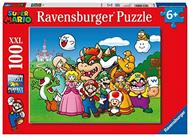 Ravensburger - Puzzle Super Mario, 100 Pezzi XXL, Età Raccomandata 6+ Anni