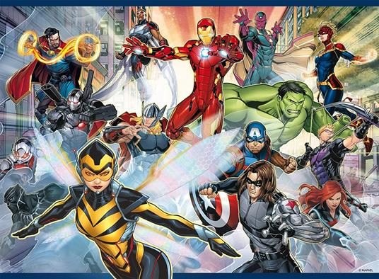 Ravensburger - Puzzle Avengers, 100 Pezzi XXL, Età Raccomandata 6+ Anni - 4