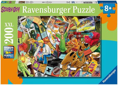 Ravensburger - Puzzle Scooby Doo, 200 Pezzi XXL, Età Raccomandata 8+ Anni - 2