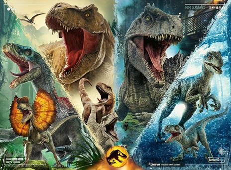 Ravensburger - Puzzle Jurassic World, 100 Pezzi XXL, Età Raccomandata 6+ Anni - 3